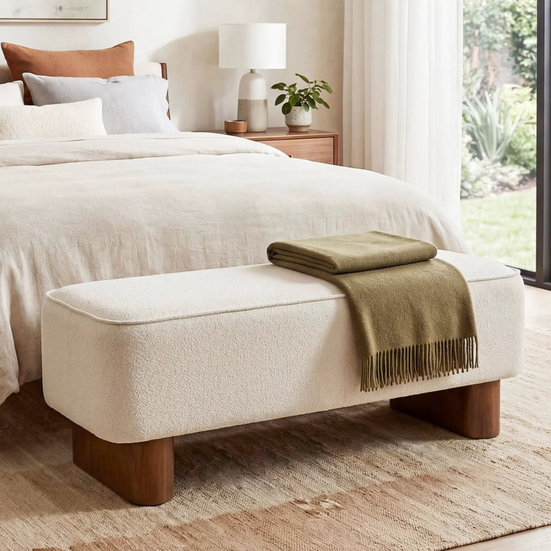 Modern Upholstered Ottoman Bench by HouseOfZazla