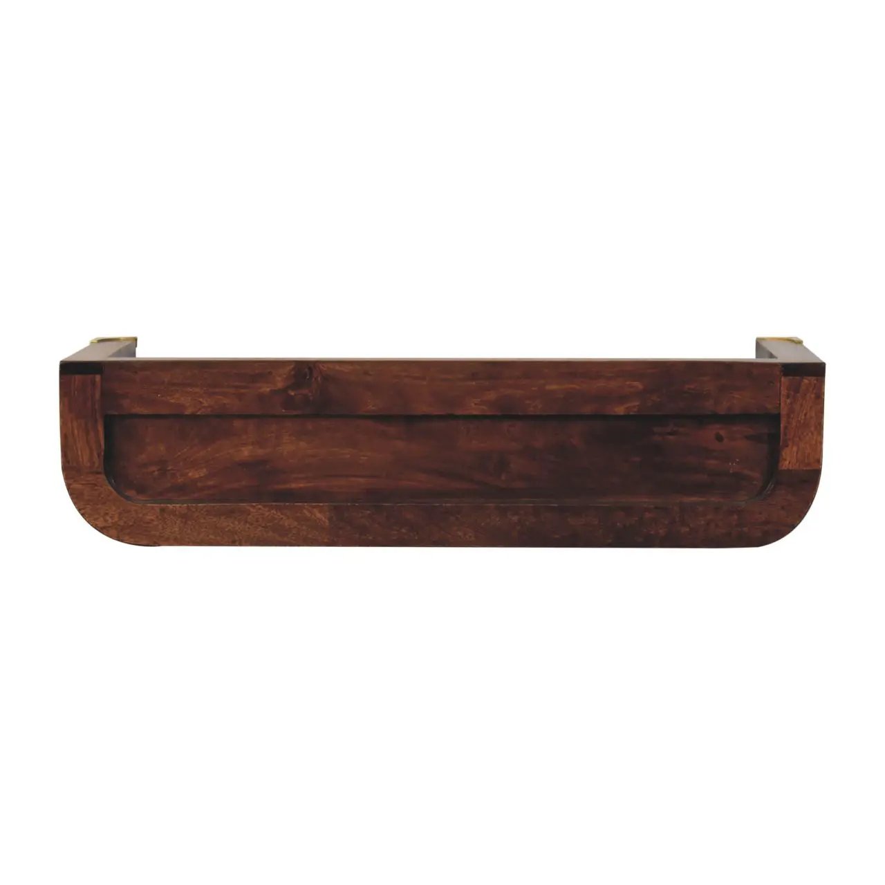 Indira - Floating Console Table - Walnut by HouseOfZazla