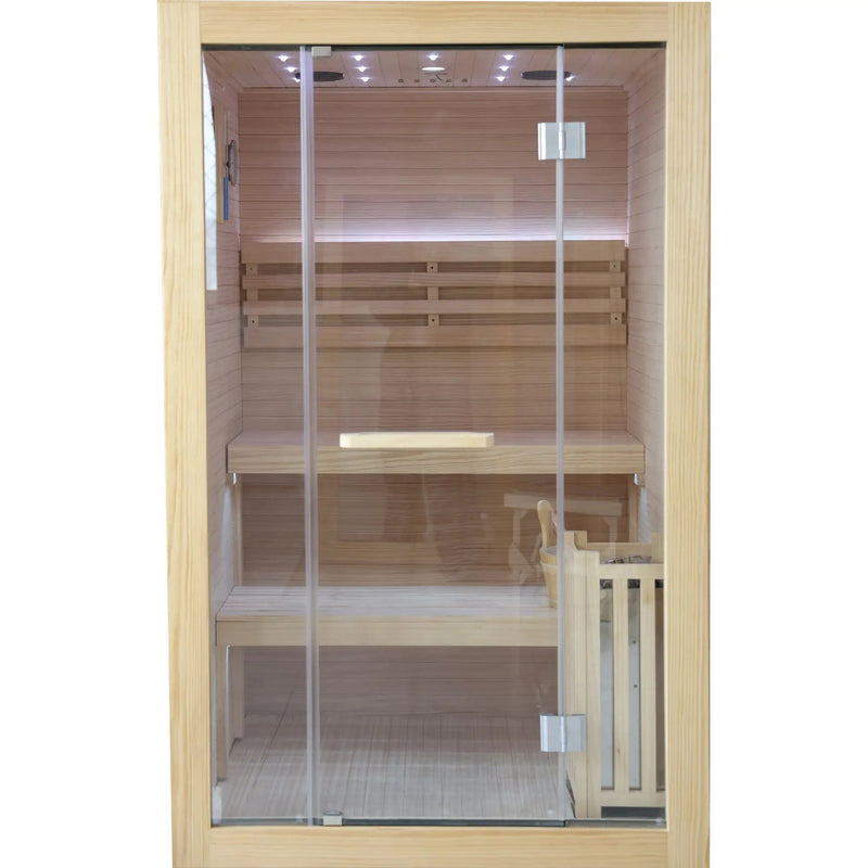 Double-Person 3000W Heating Furnace Sauna Room by HouseOfZazla