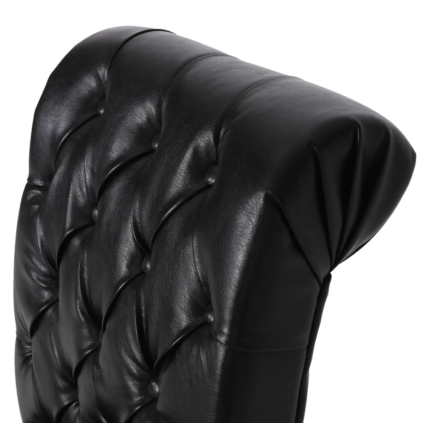 Broxton Tuft Dining Rolltop Chairs With Button Tufted Backrest (Set of 2) by HouseOfZazla