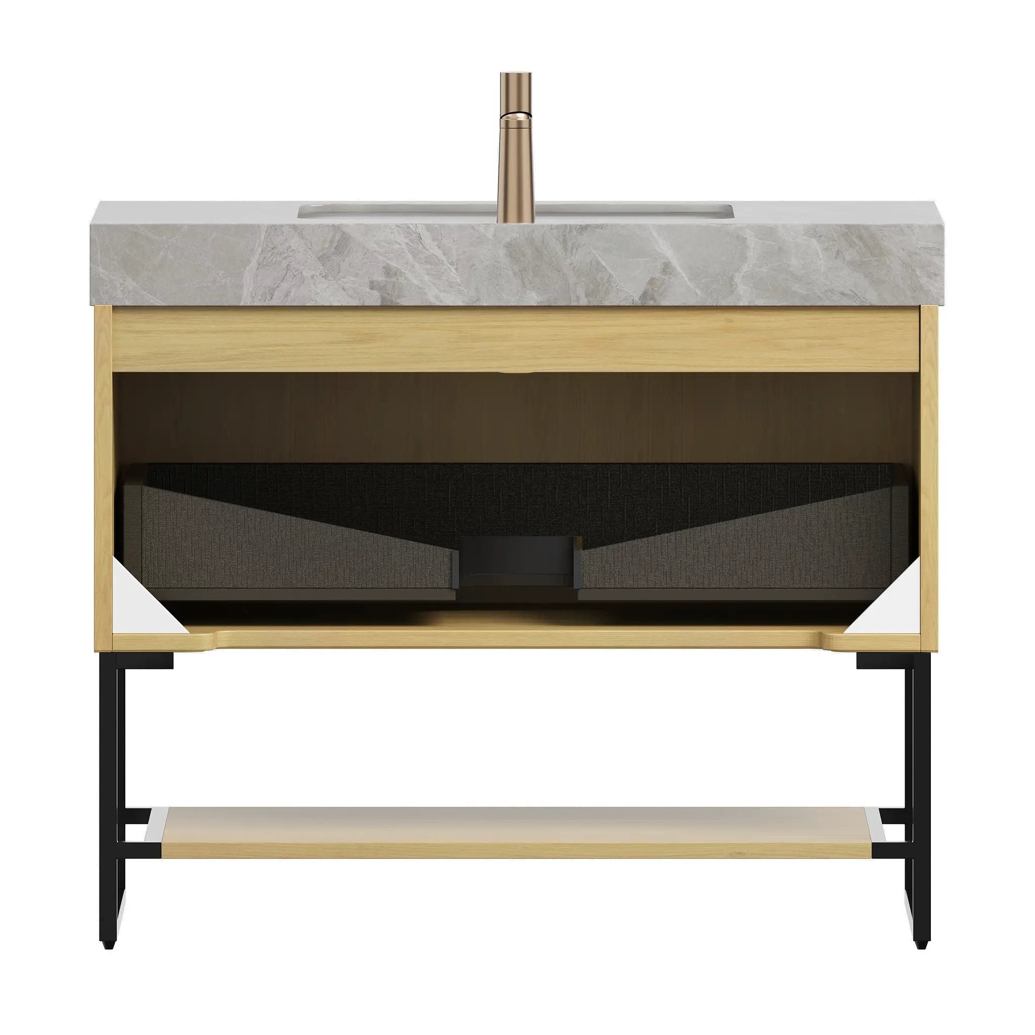 Yolan 36" Bathroom Vanity & Sink by HouseOfZazla