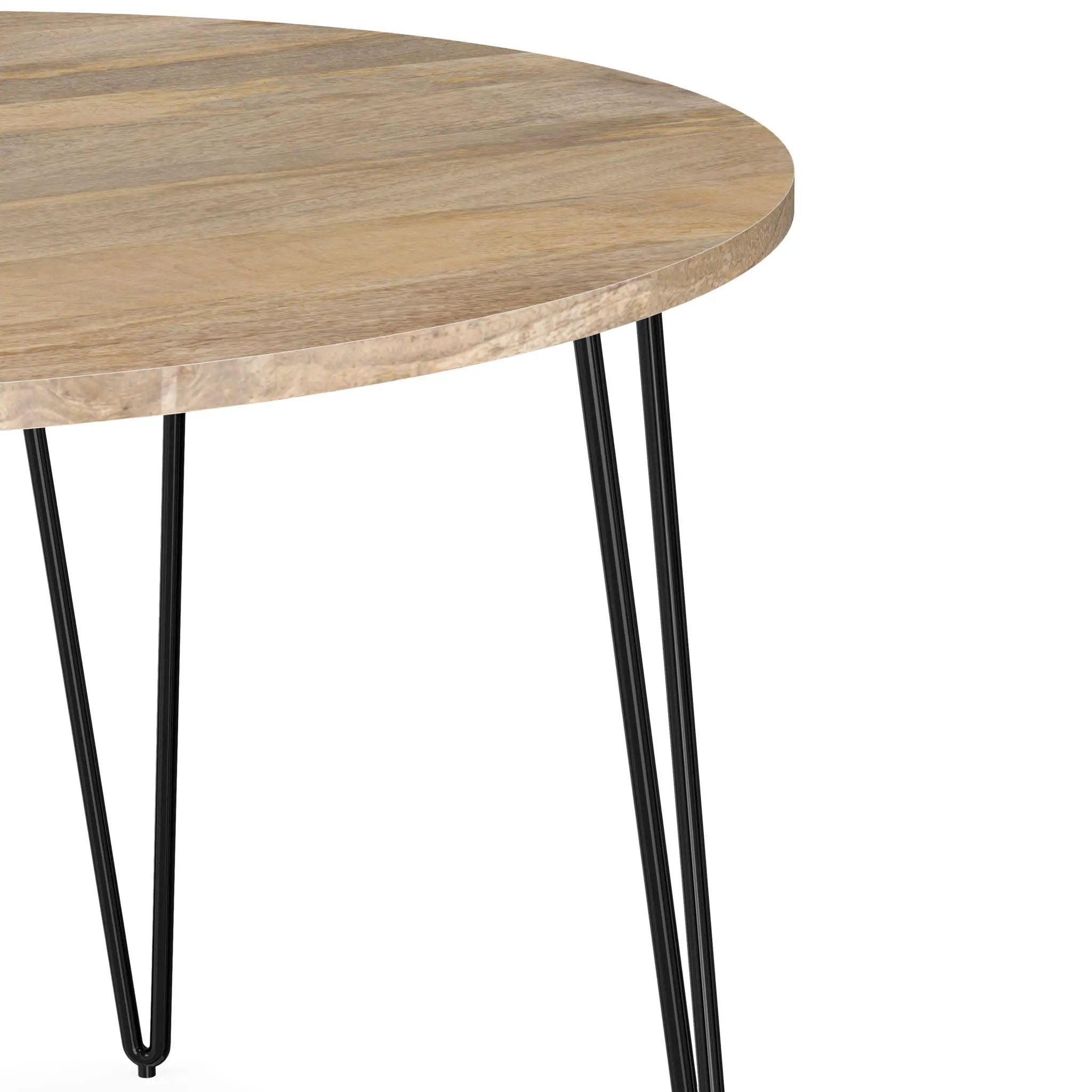 Hunter - Round Dining Table - Natural by Unique Piece Furniture
