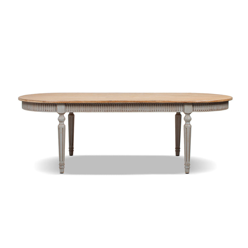 Colette 94' Reclaimed Wood Oval Dining Table by HouseOfZazla
