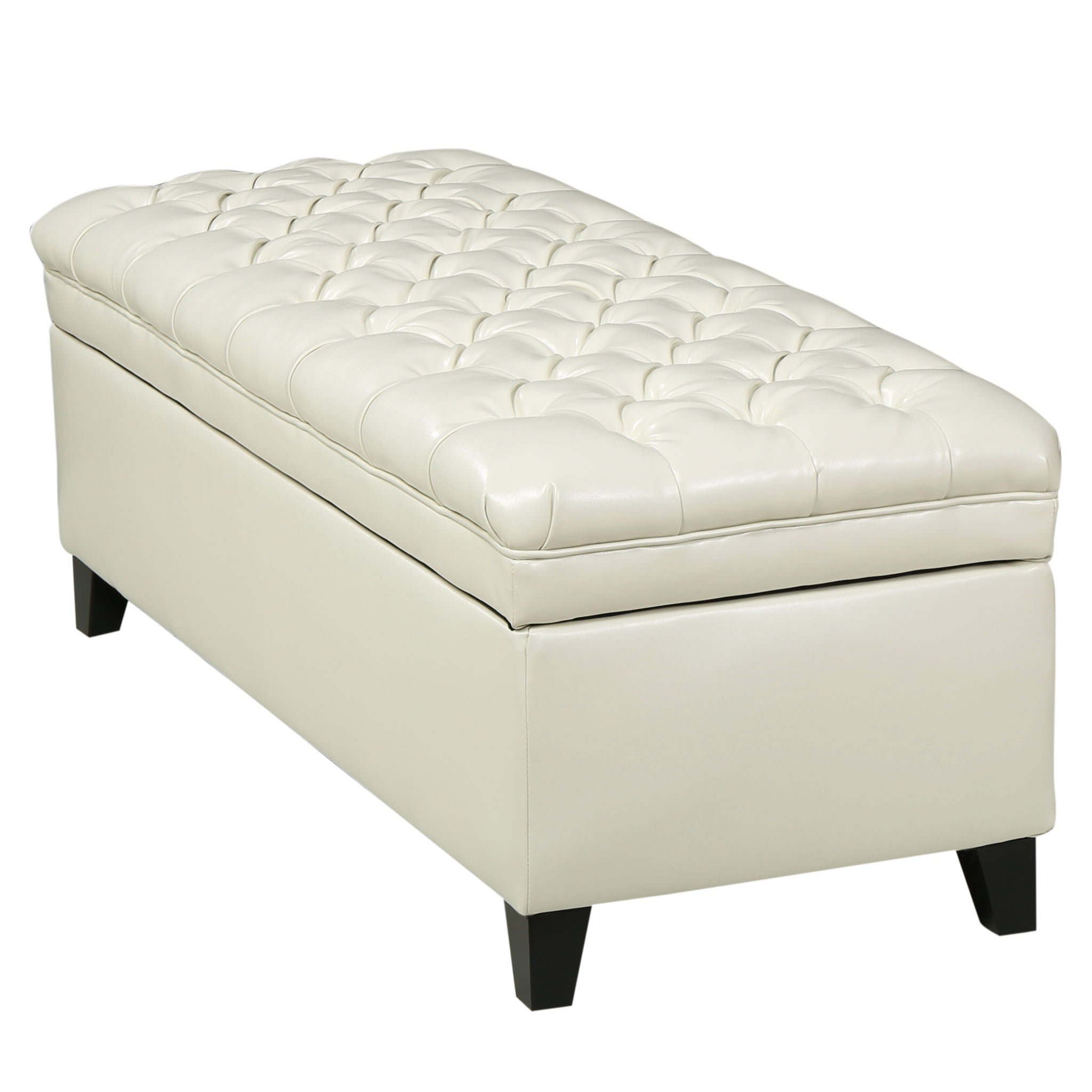 Juliana Storage Ottoman With Birch Legs by HouseOfZazla
