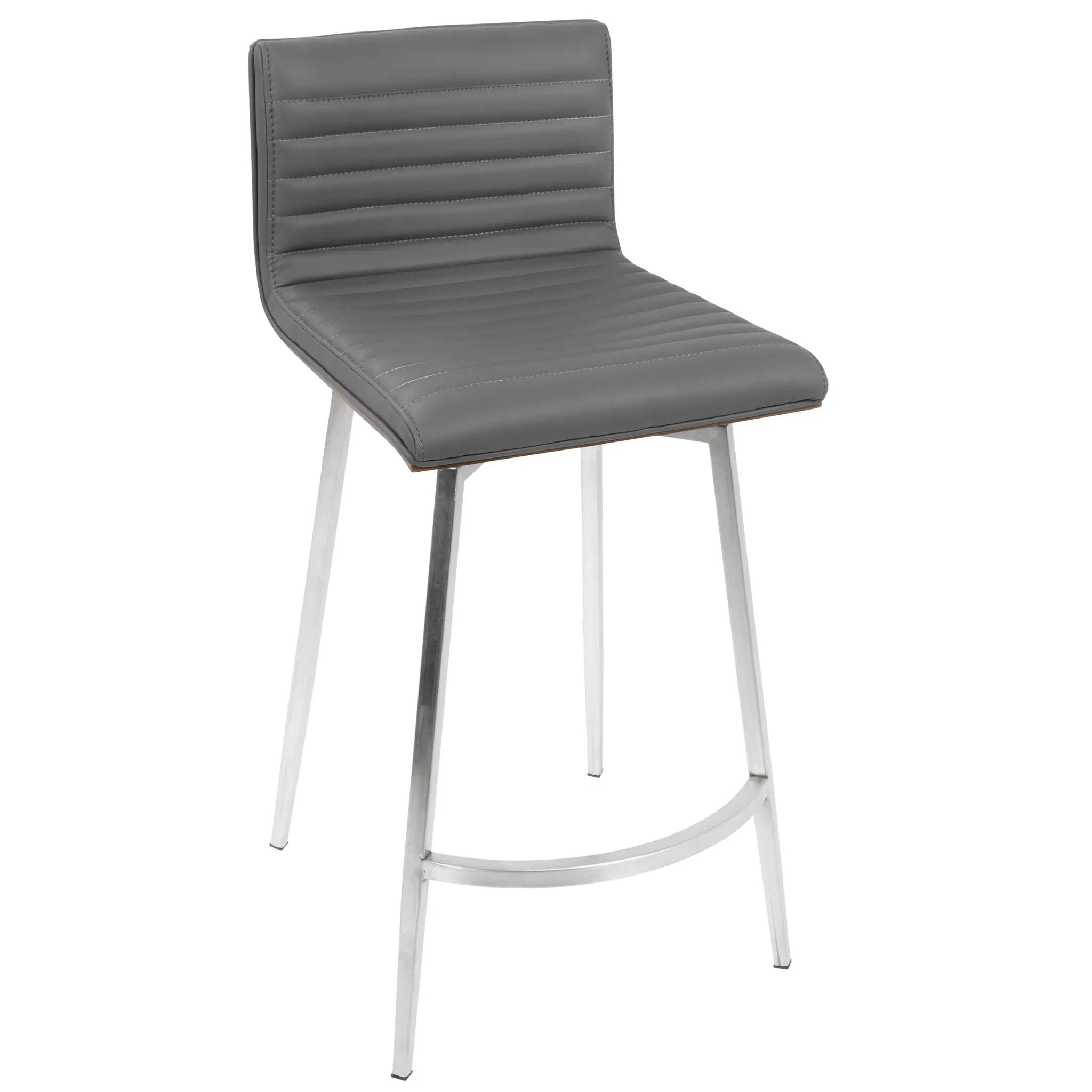 Marcel Mason - 5 Piece Swivel Contemporary Counter Height Dining Set by HouseOfZazla