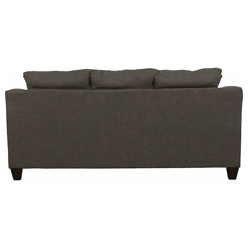 Salizar 2-piece Upholstered Flared Arm Sofa Set Grey by Unique Piece Furniture