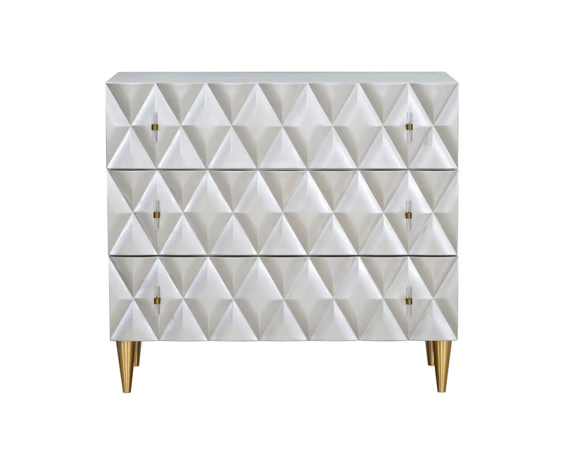 Anson - Console Cabinet - Silver / Champagne by Unique Piece Furniture