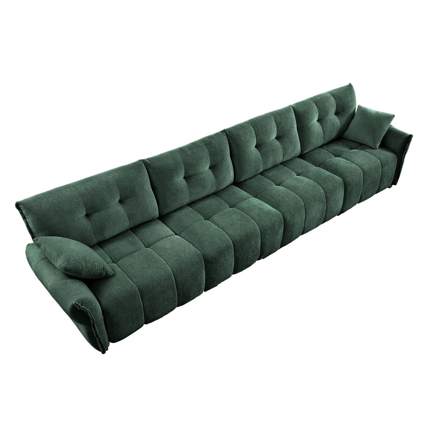 Modern Sofa & Pillows, Textured Cover, High Rebound Cushions by Unique Piece Furniture