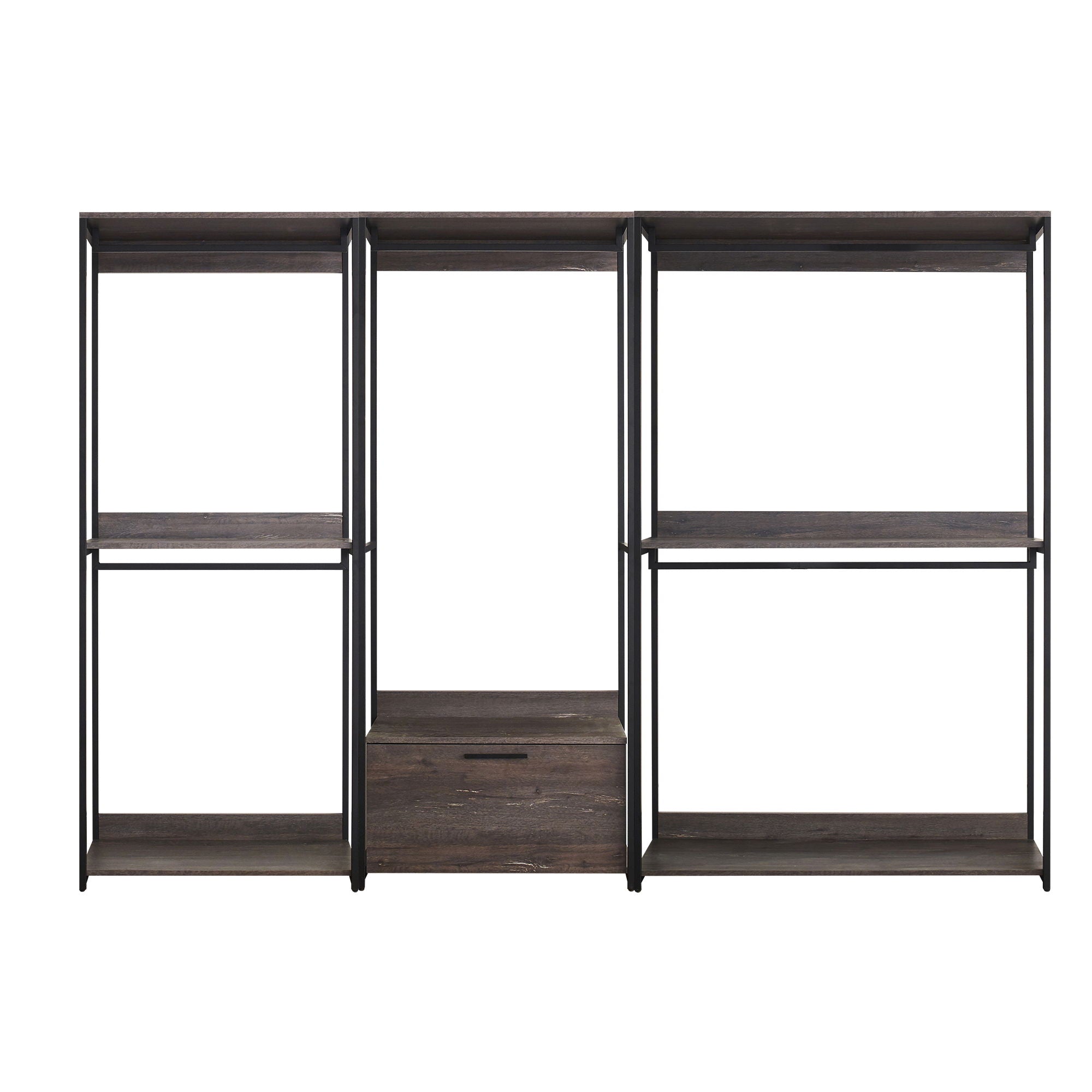 Monica - Walk-In Closet System & Modular Design - Rustic by HouseOfZazla