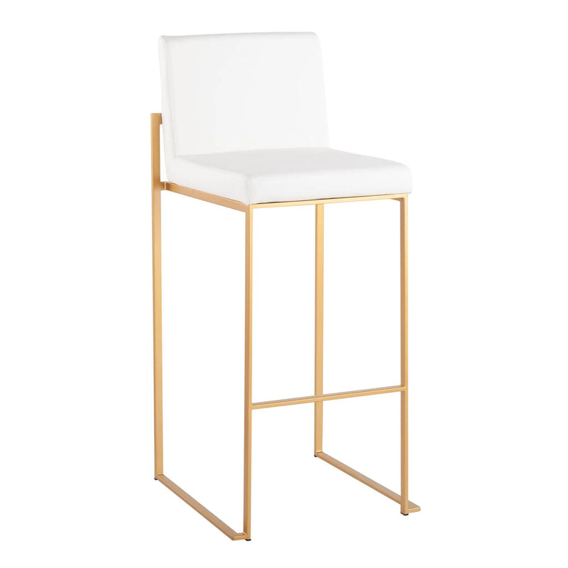 Fuji - Contemporary Design High Back Barstool by HouseOfZazla