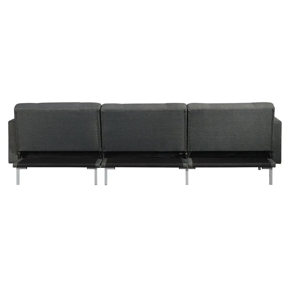 Duzzy - Sectional Sofa - Dark Gray Fabric by Unique Piece Furniture