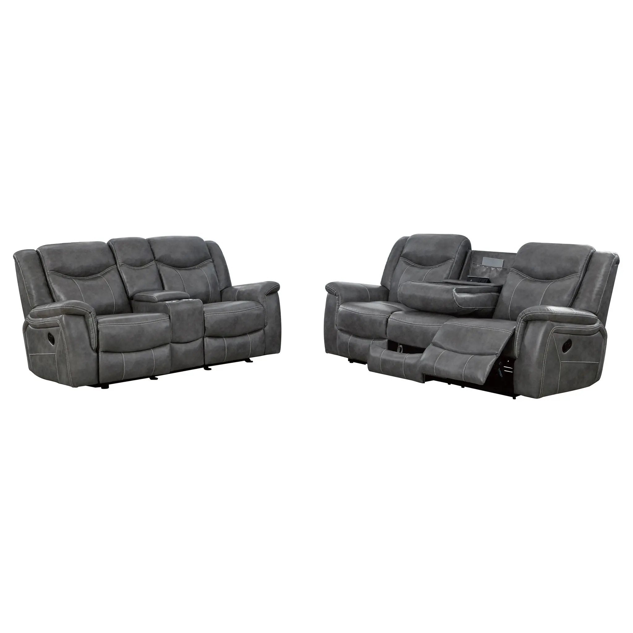 Masley - Reclining Living Room Set by HouseOfZazla