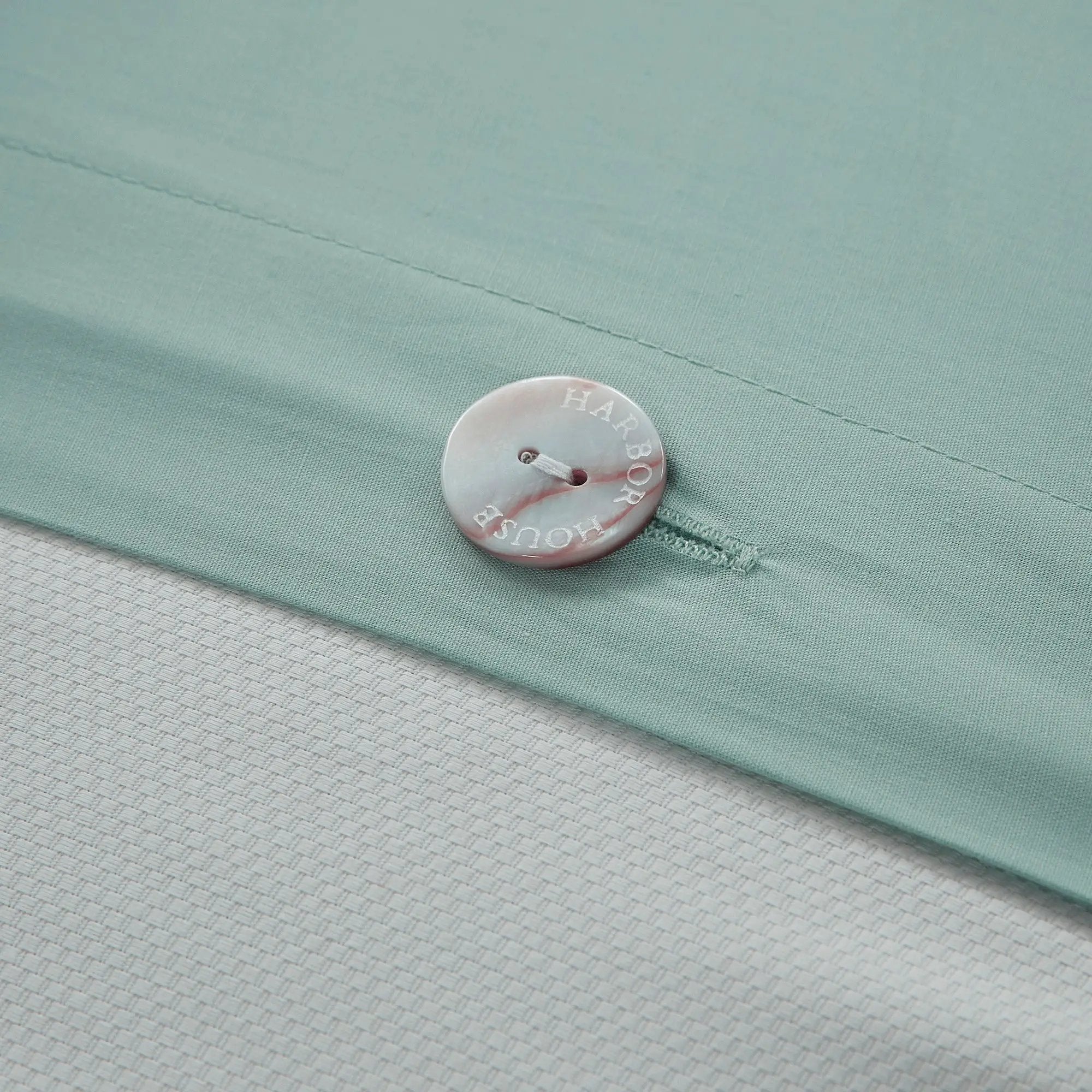 Duvet Cover Mini Set Aqua King/Cal King by HouseOfZazla