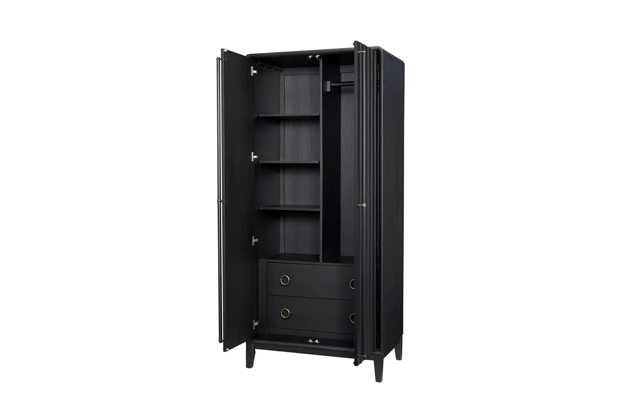 Spacious Storage Armoire - Peppercorn by Unique Piece Furniture