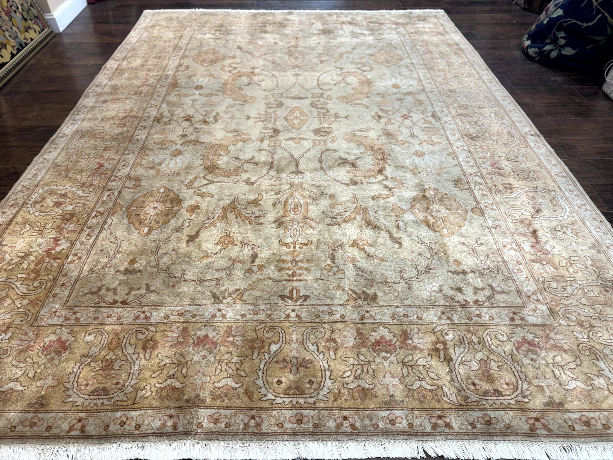 Turkish Oushak Rug 8 x 11.6 by Jewel Rugs