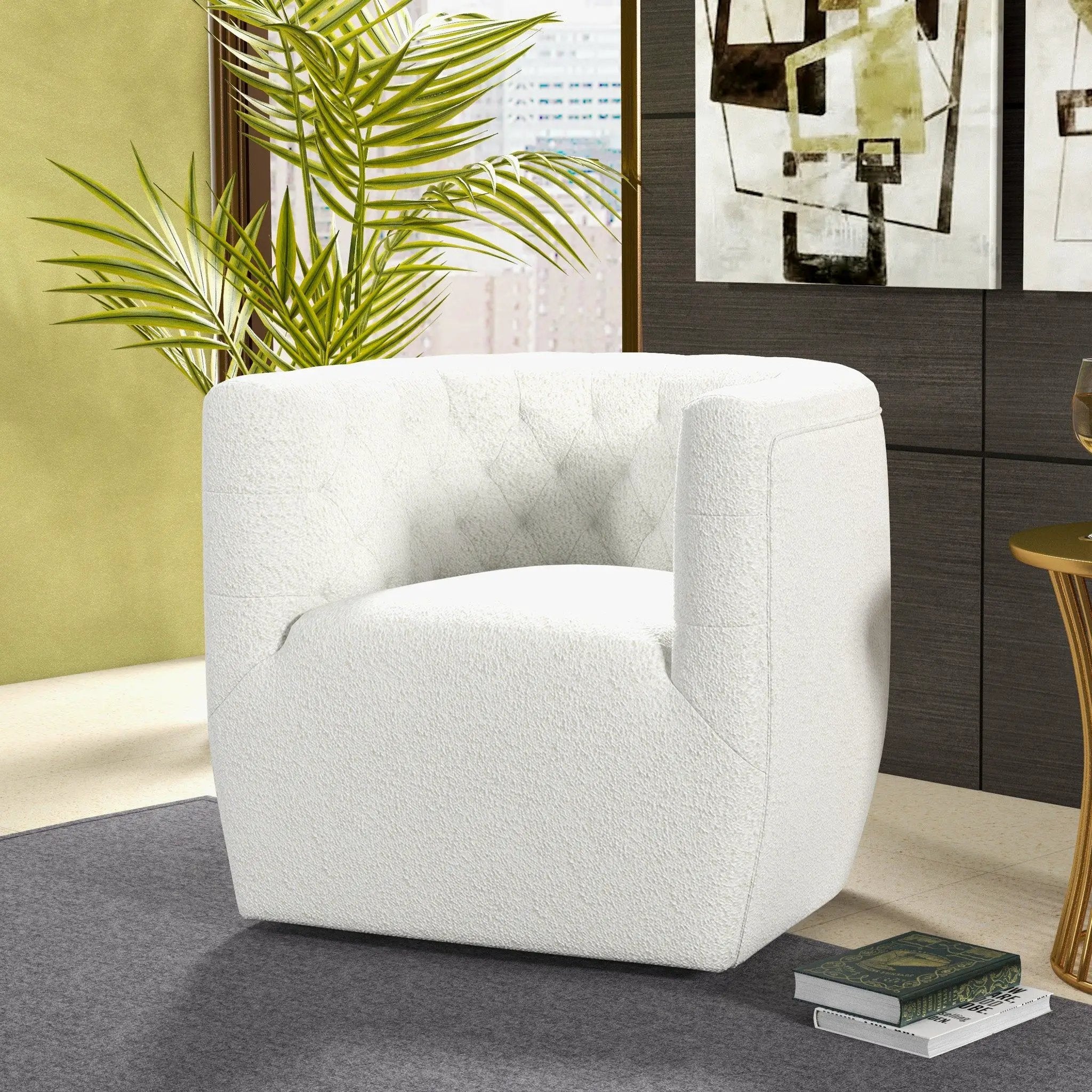 Delaney - Ergonomic Design Swivel Chair by Unique Piece Furniture