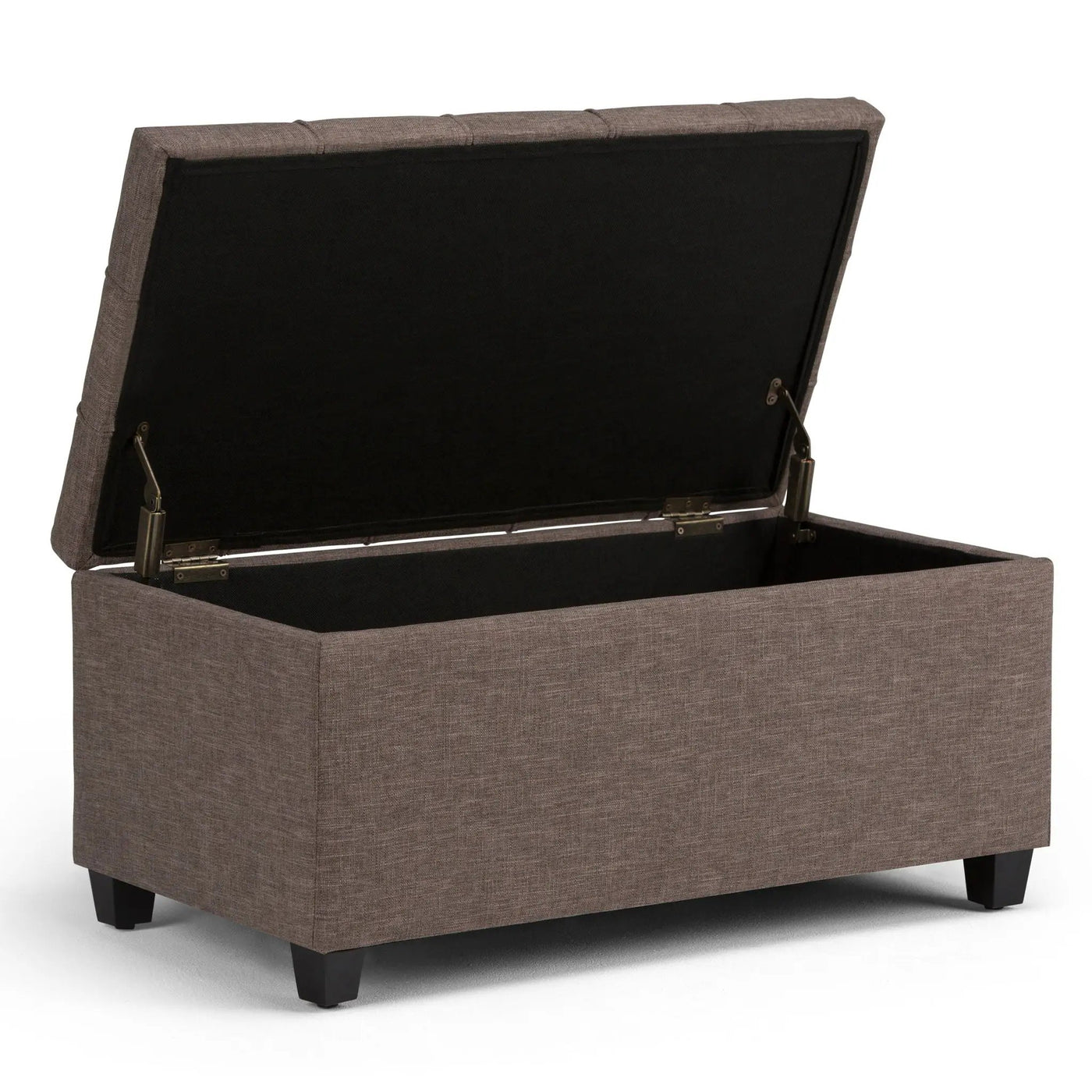 Sienna - Upholstered Storage Ottoman Bench by HouseOfZazla