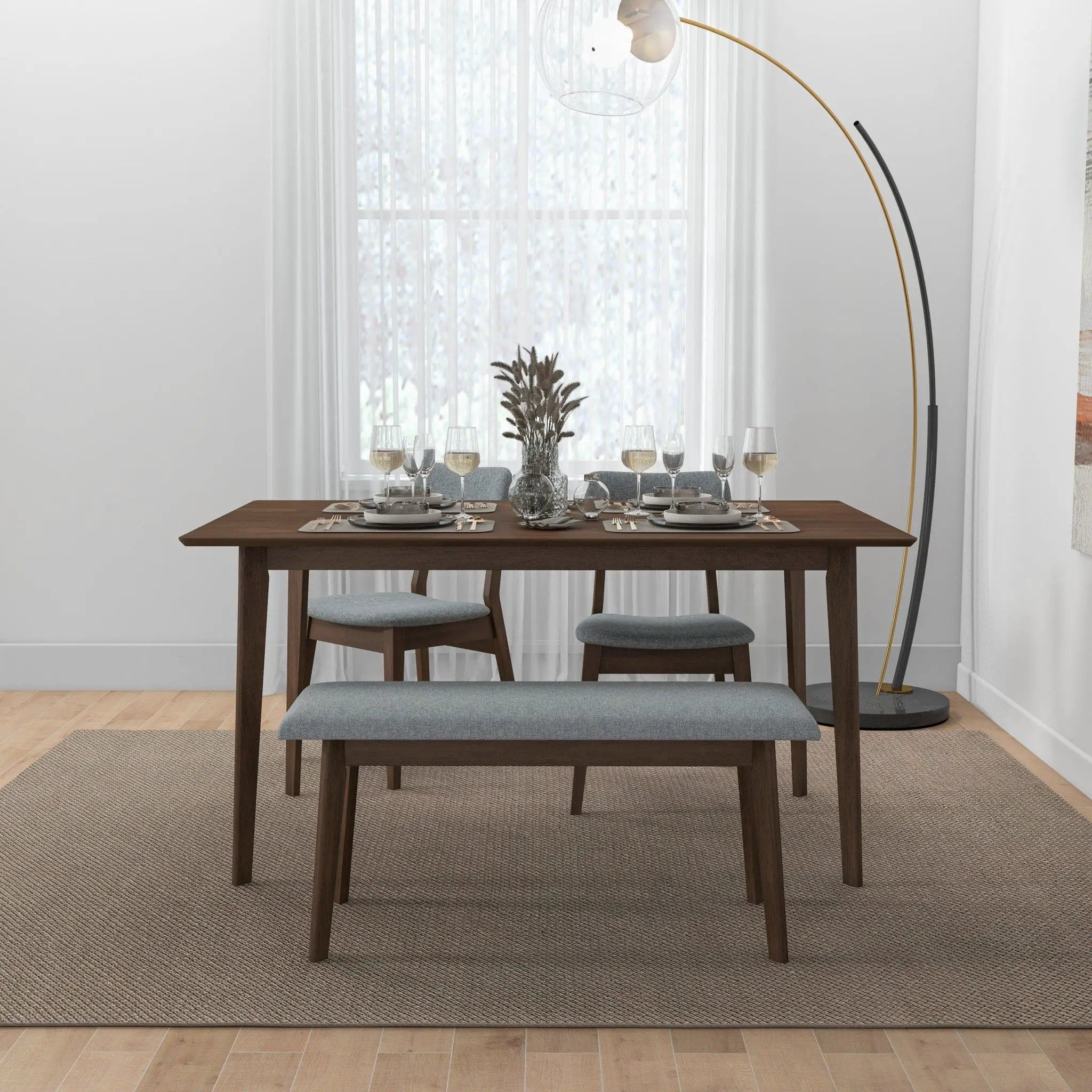 Carlos - Upholstered Bench by HouseOfZazla
