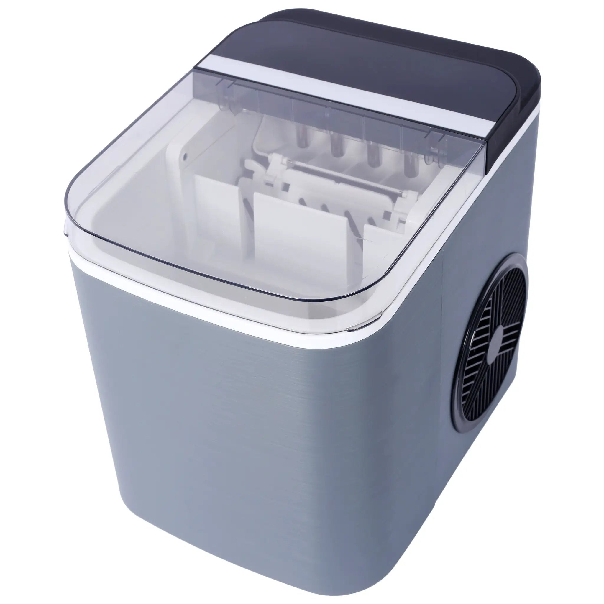 Portable Countertop Ice Maker with Self-Cleaning Function by HouseOfZazla