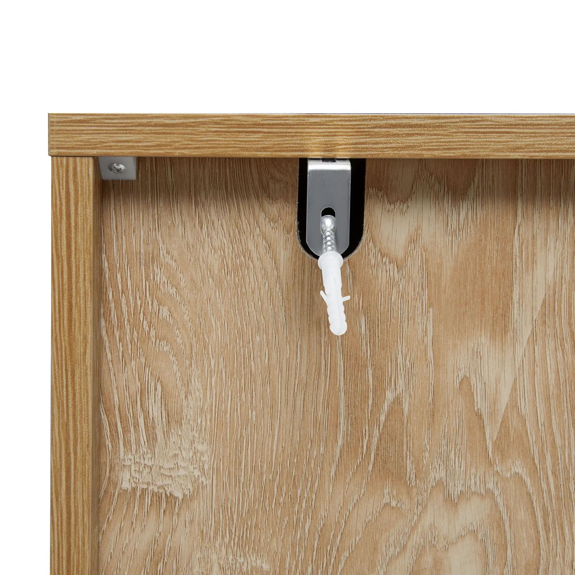 2 Door Cabinet, Suitable For Bedroom - Natural