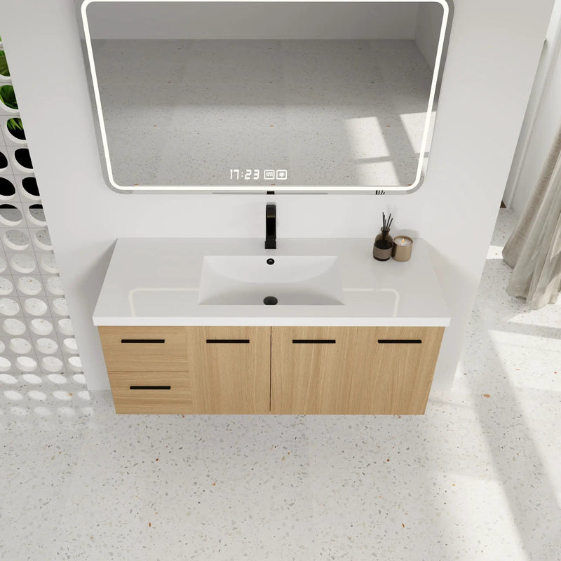 Floating Bathroom Vanity With Sink, Modular Cabinet by Unique Piece Furniture
