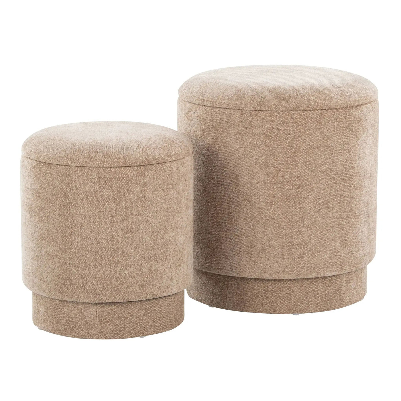 Marla - Upholste Contemporary Ottoman Set by HouseOfZazla