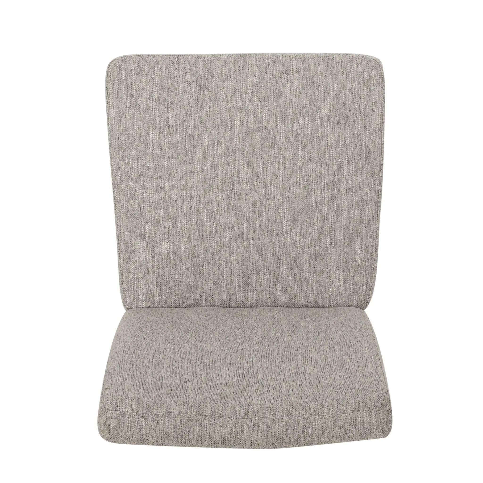 Contemporary Dining Chair with Upholstered Seating and Tapered Legs by HouseOfZazla
