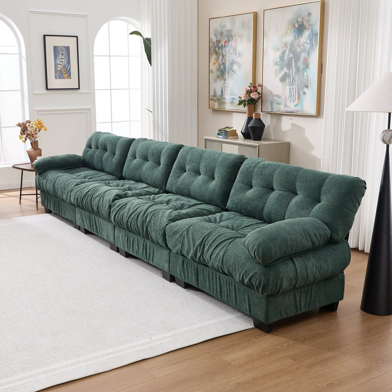 Modular Sectional Sofa Cloud Couch by HouseOfZazla