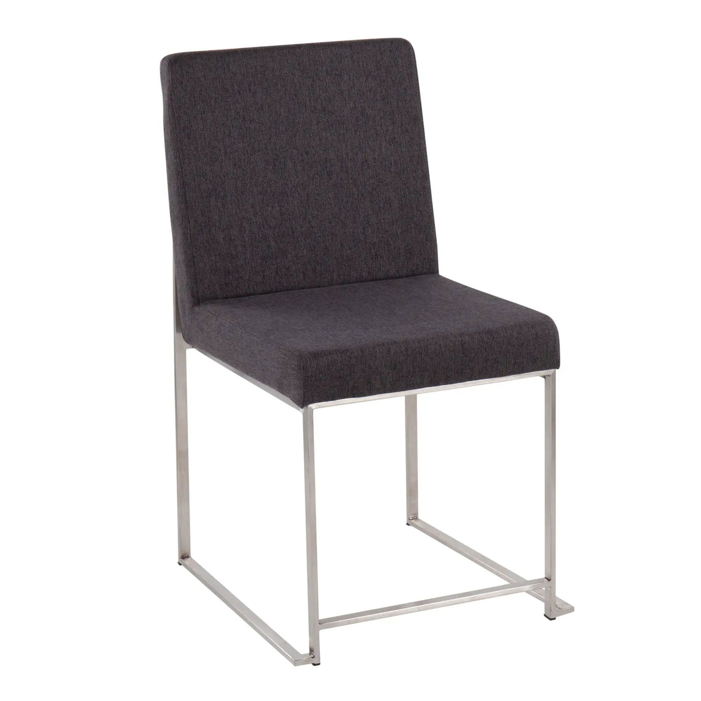 Fuji - Contemporary High Back Dining Chair, Modern Elegance (Set of 2) by HouseOfZazla
