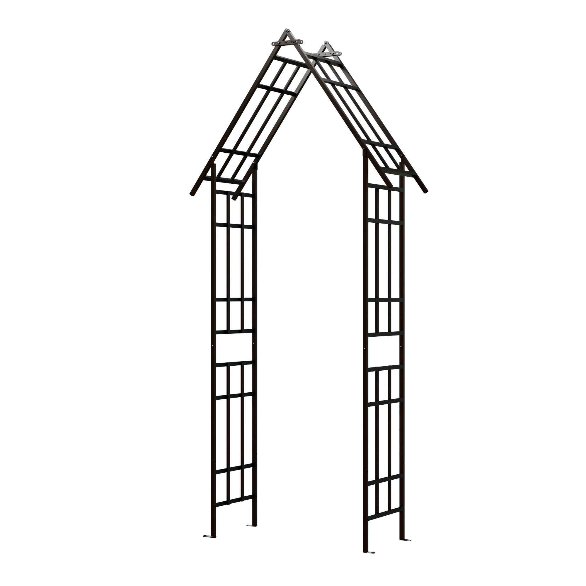 Metal Garden Arch with Adjustable Width by HouseOfZazla