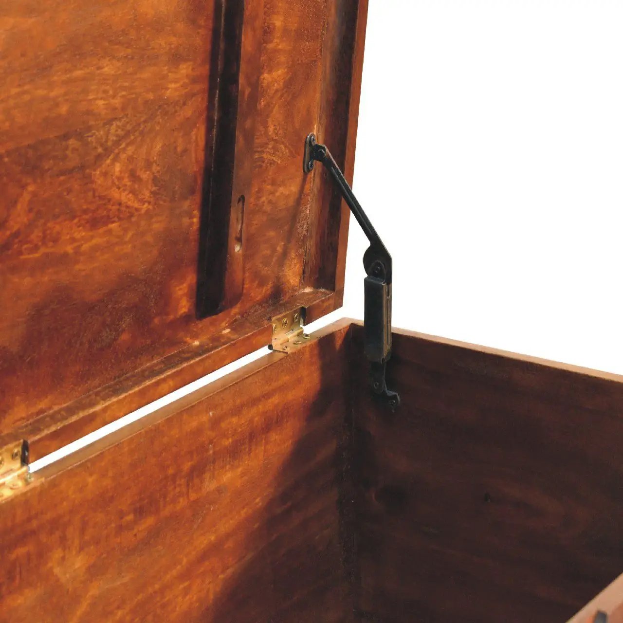 Curved Blanket Box - Chestnut by Unique Piece Furniture