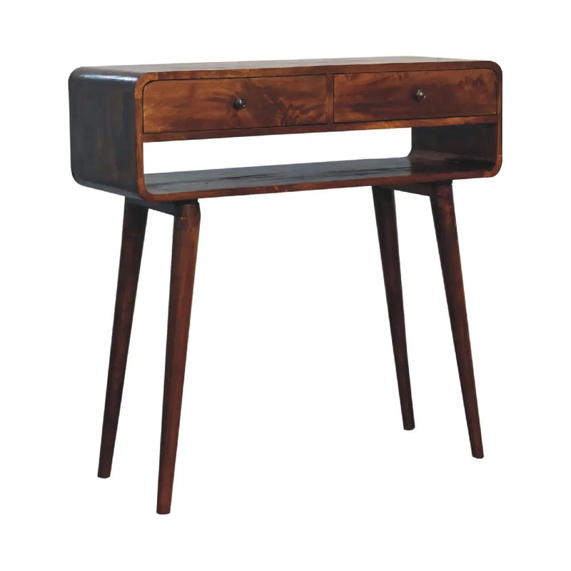 Sonata - Chestnut Console Table by Unique Piece Furniture