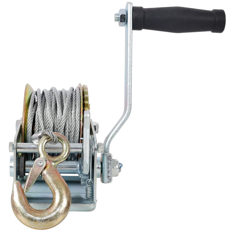 600LBS Hand Winch with 26FT Steel Cable by HouseOfZazla