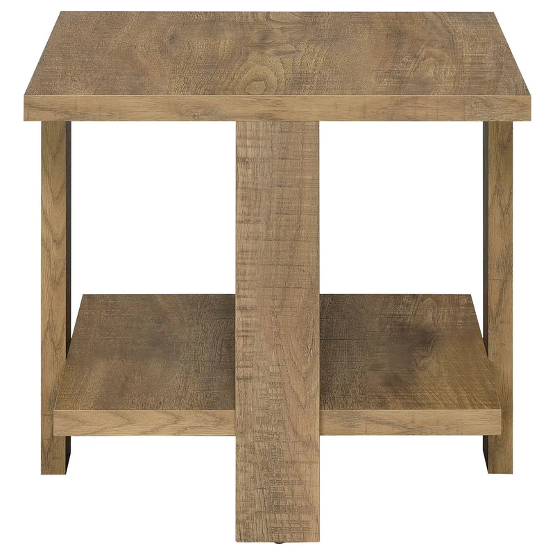 Square End Table - Mango Color