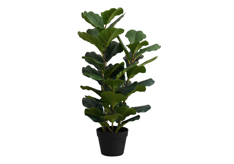 32" Tall Artificial Fiddle Tree Indoor Faux Plant by HouseOfZazla