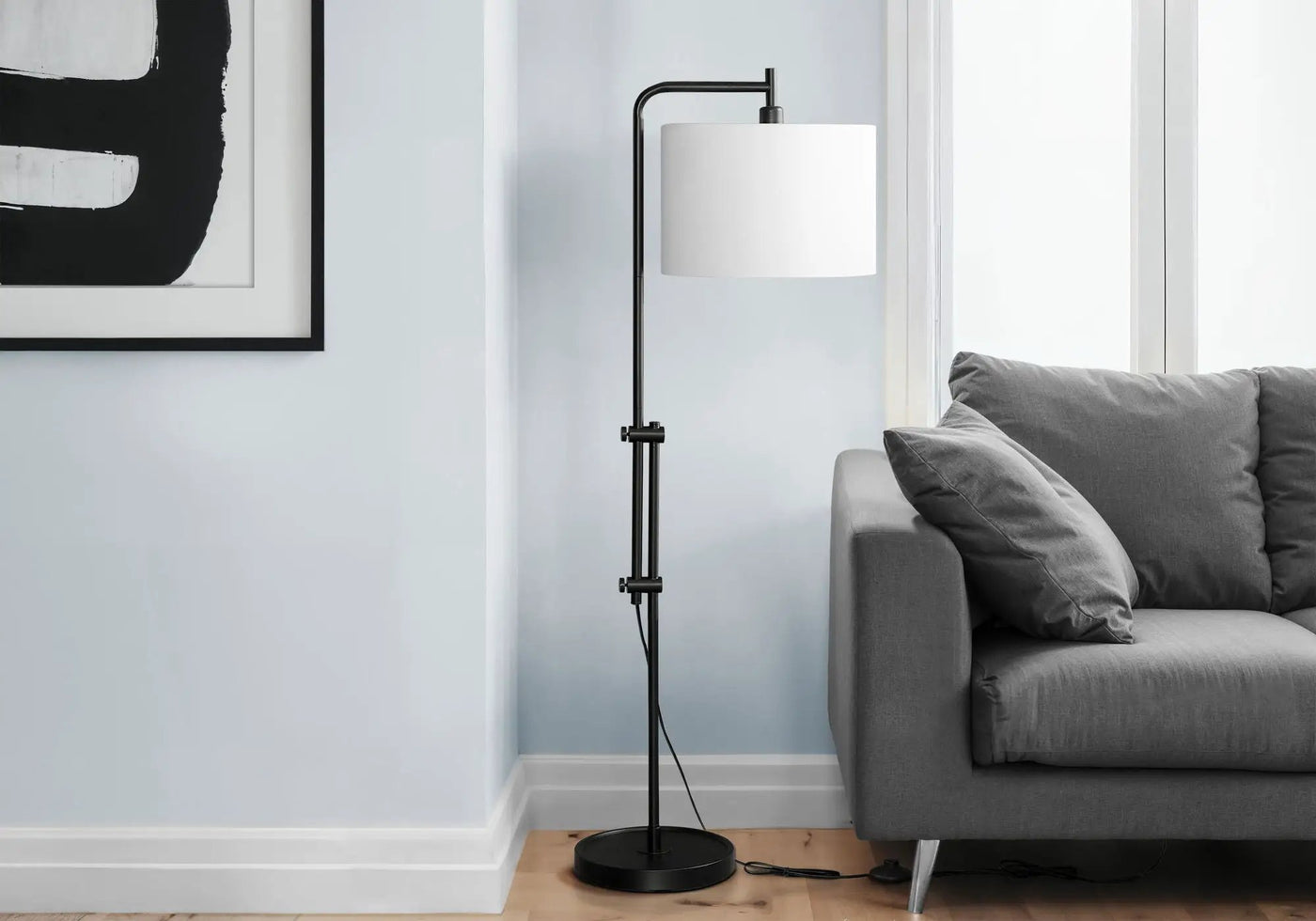 Lighting, Metal Floor Lamp by Unique Piece Furniture