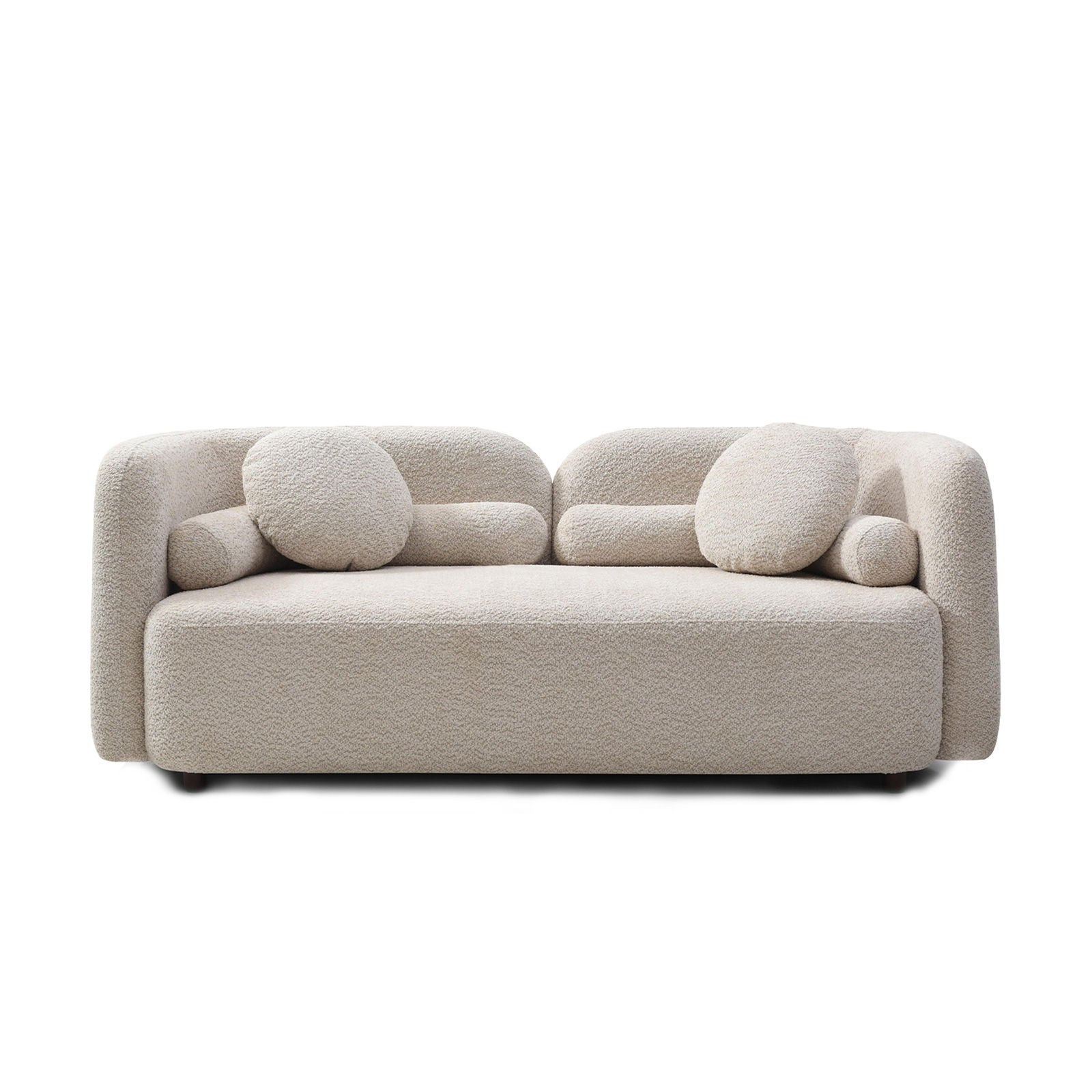2 Seater Sofa Couch For Living Room - Light Beige by HouseOfZazla