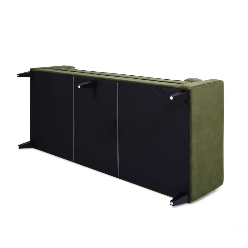 Nicholi - Mid-Century Modern Sofa - Olive Green by Unique Piece Furniture