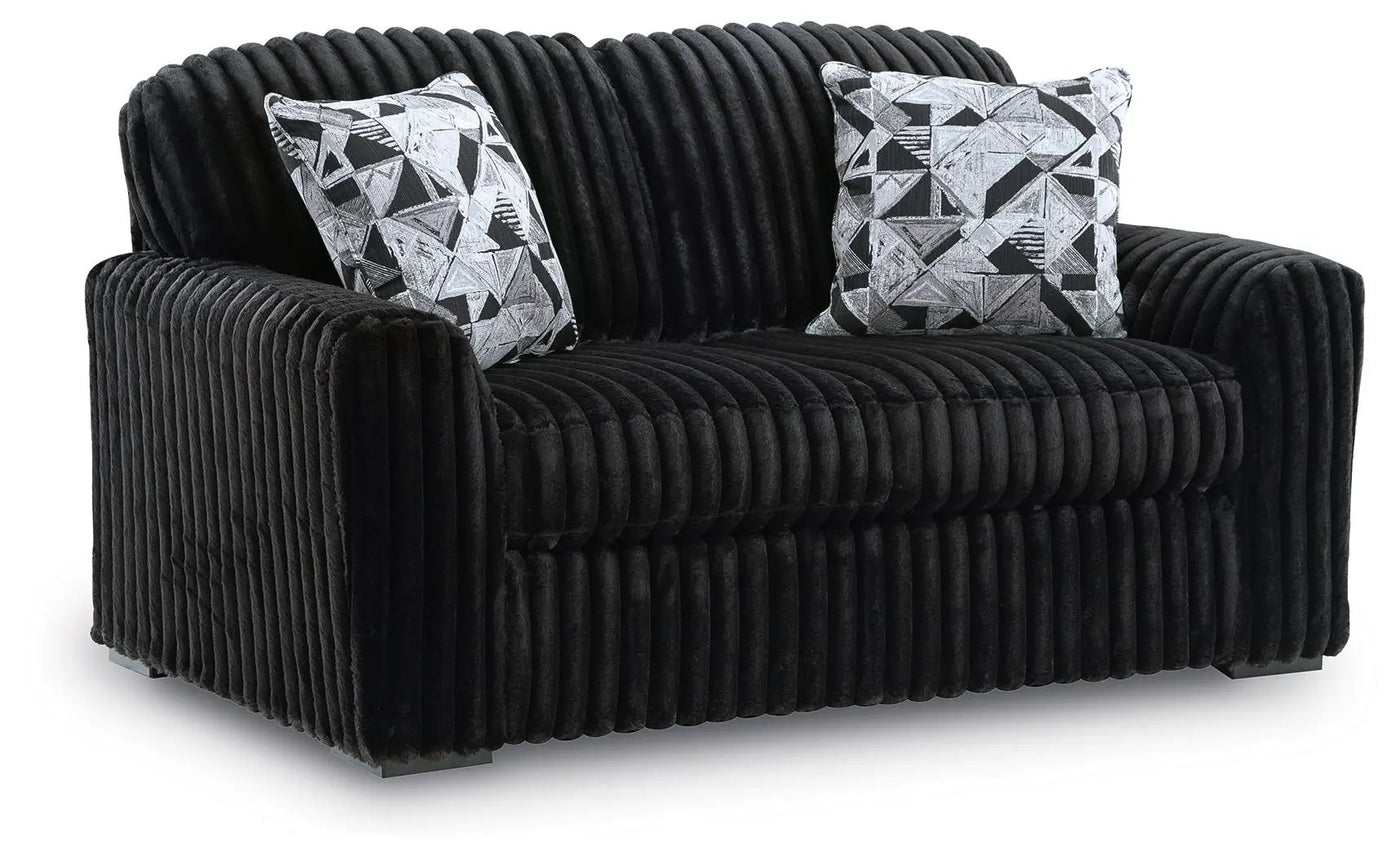 Midnight-Madness - Loveseat by Unique Piece Furniture
