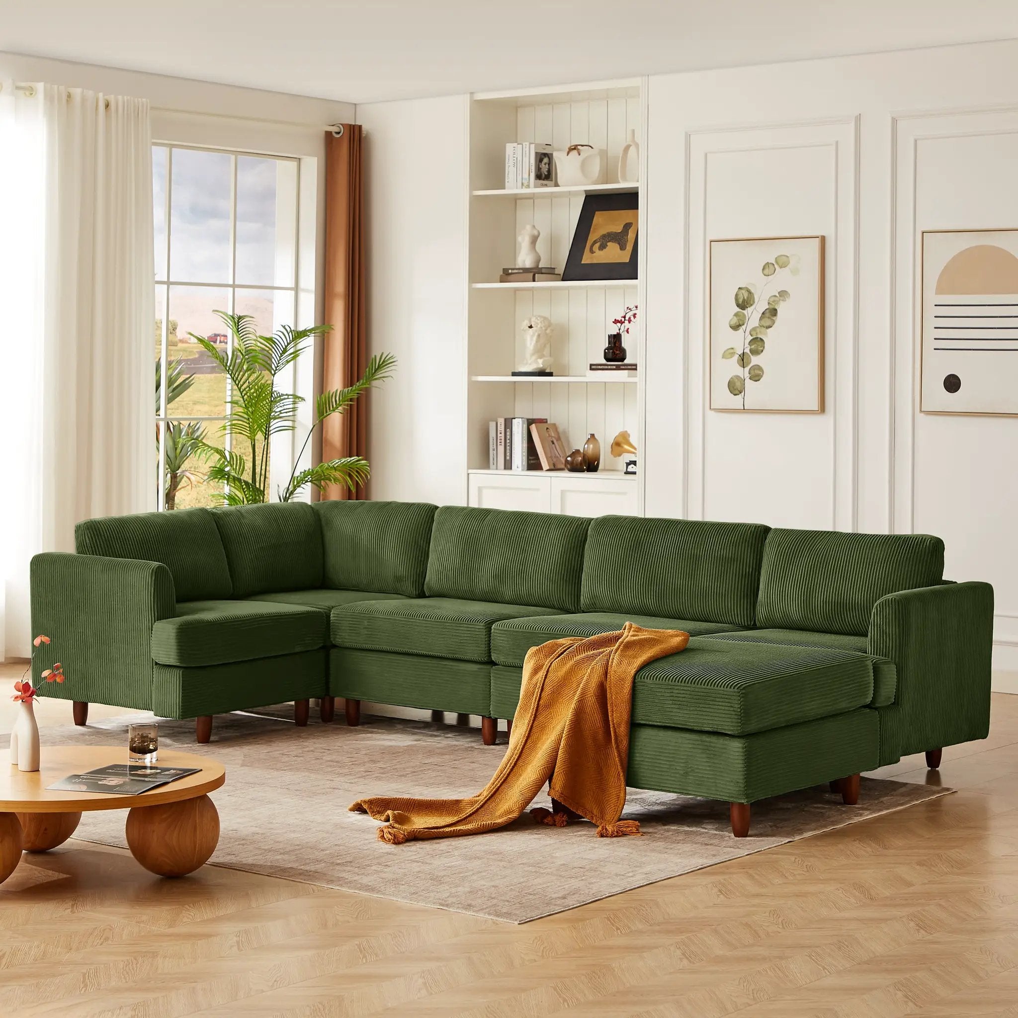 Modern Modular Sectional Couch by HouseOfZazla