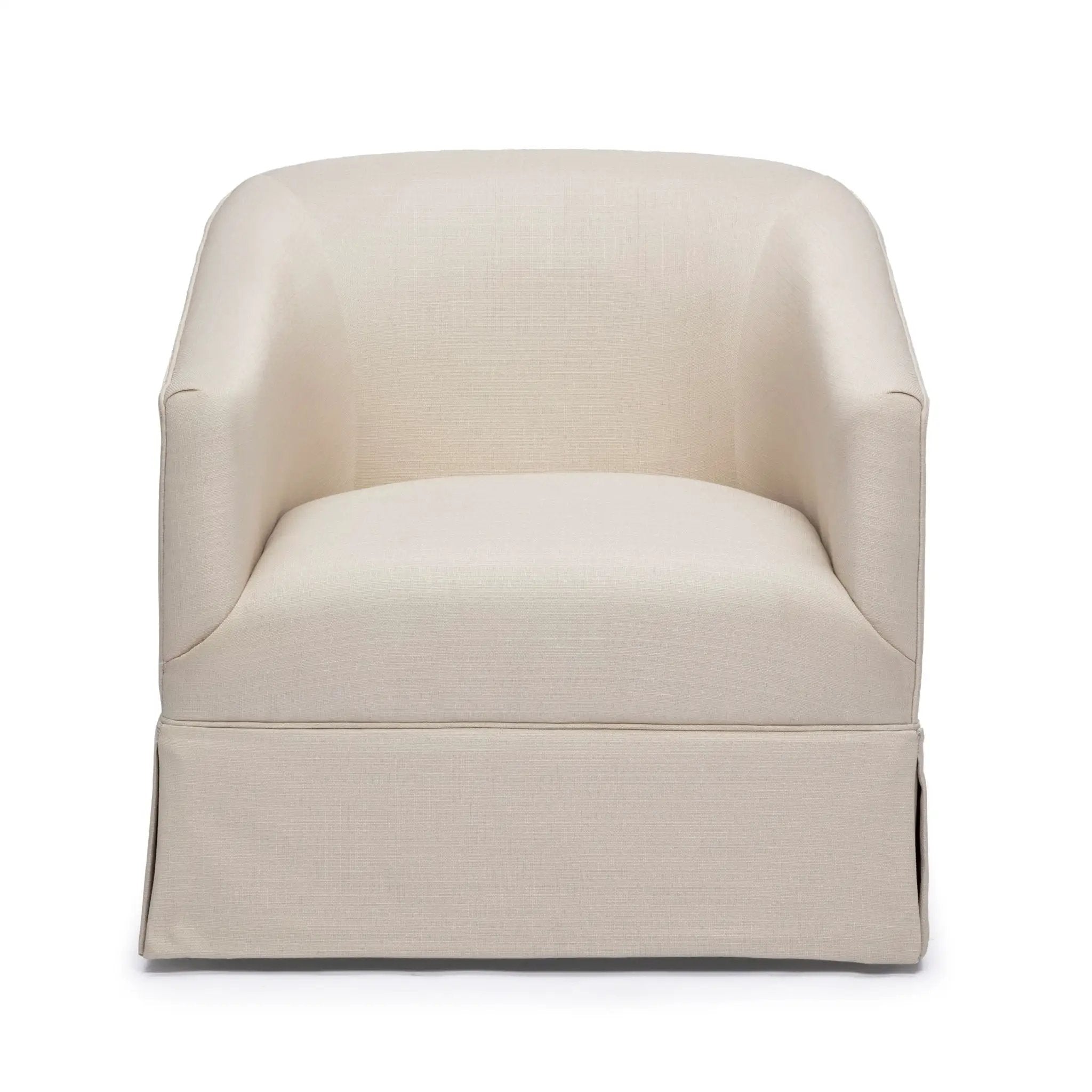 Earl - Skirted Swivel Chair by HouseOfZazla