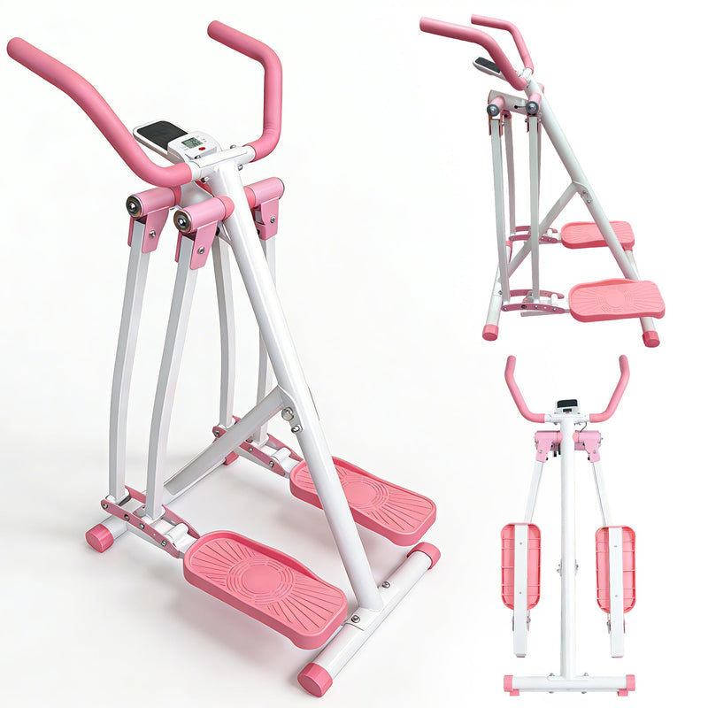 Air Walk Elliptical Machine - Foldable Cardio Cross Trainer by HouseOfZazla