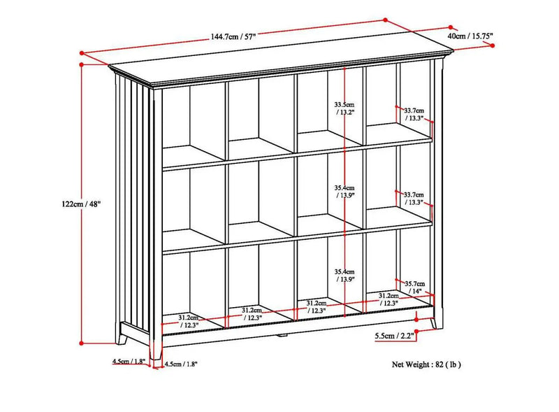 Acadian - Handcrafted Cube Storage by HouseOfZazla