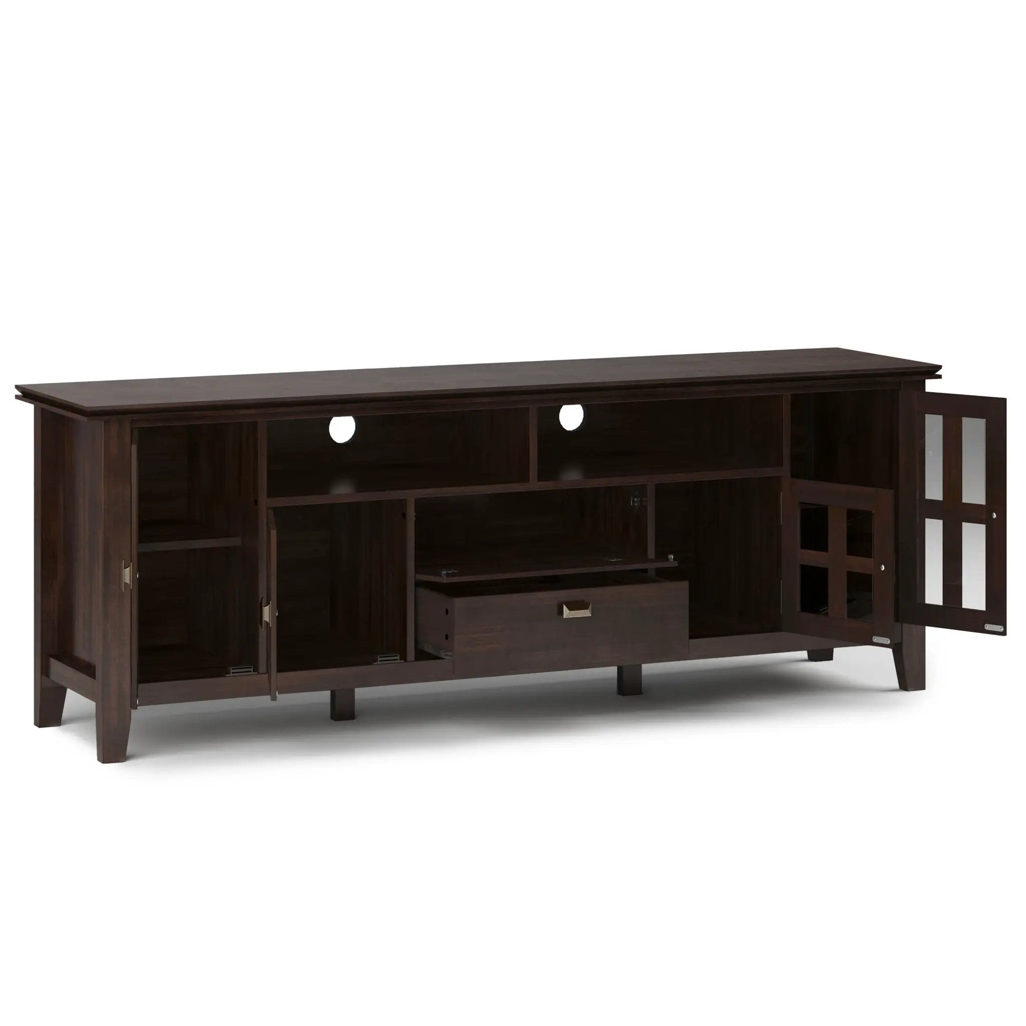 Artisan - TV Media Stand - Tobacco Brown by HouseOfZazla