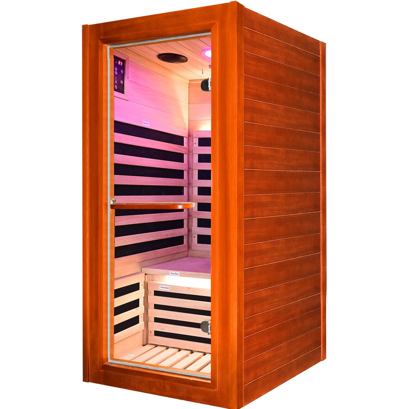 Oguman - Infrared Sauna Room Single With Whole Body Heating - Natural by HouseOfZazla