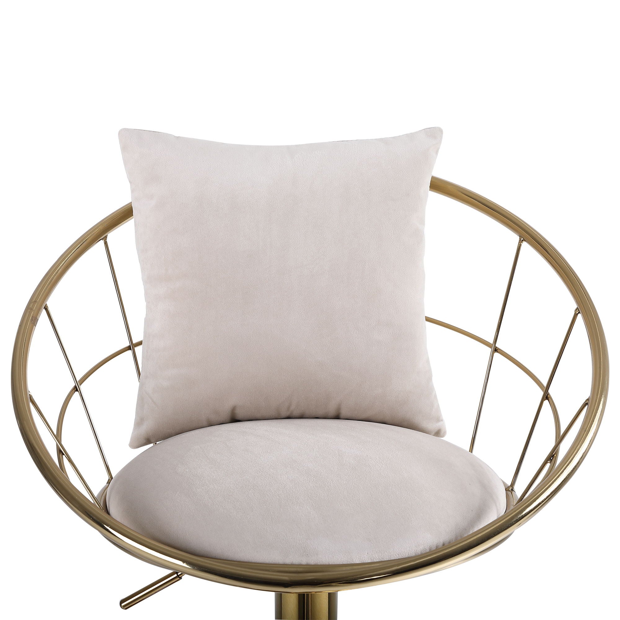 Unique Design Bar Chair, 360 Degree Rotation, Adjustable Height, Suitable For Dining Room And Bar by HouseOfZazla