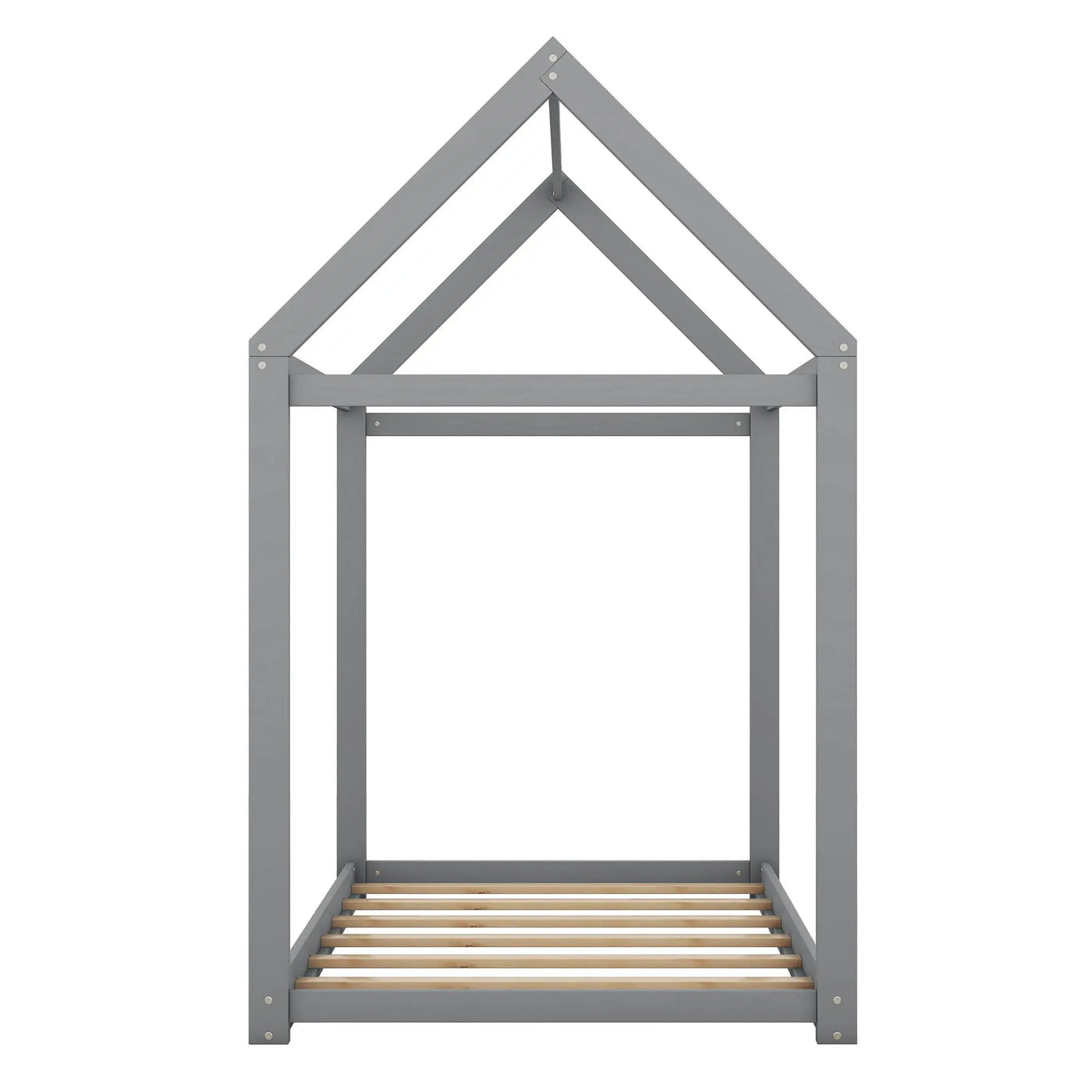 Wooden House Shaped Bed by HouseOfZazla