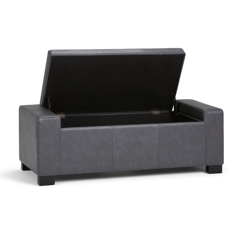 Laredo - Contemporary Large Storage Ottoman by HouseOfZazla