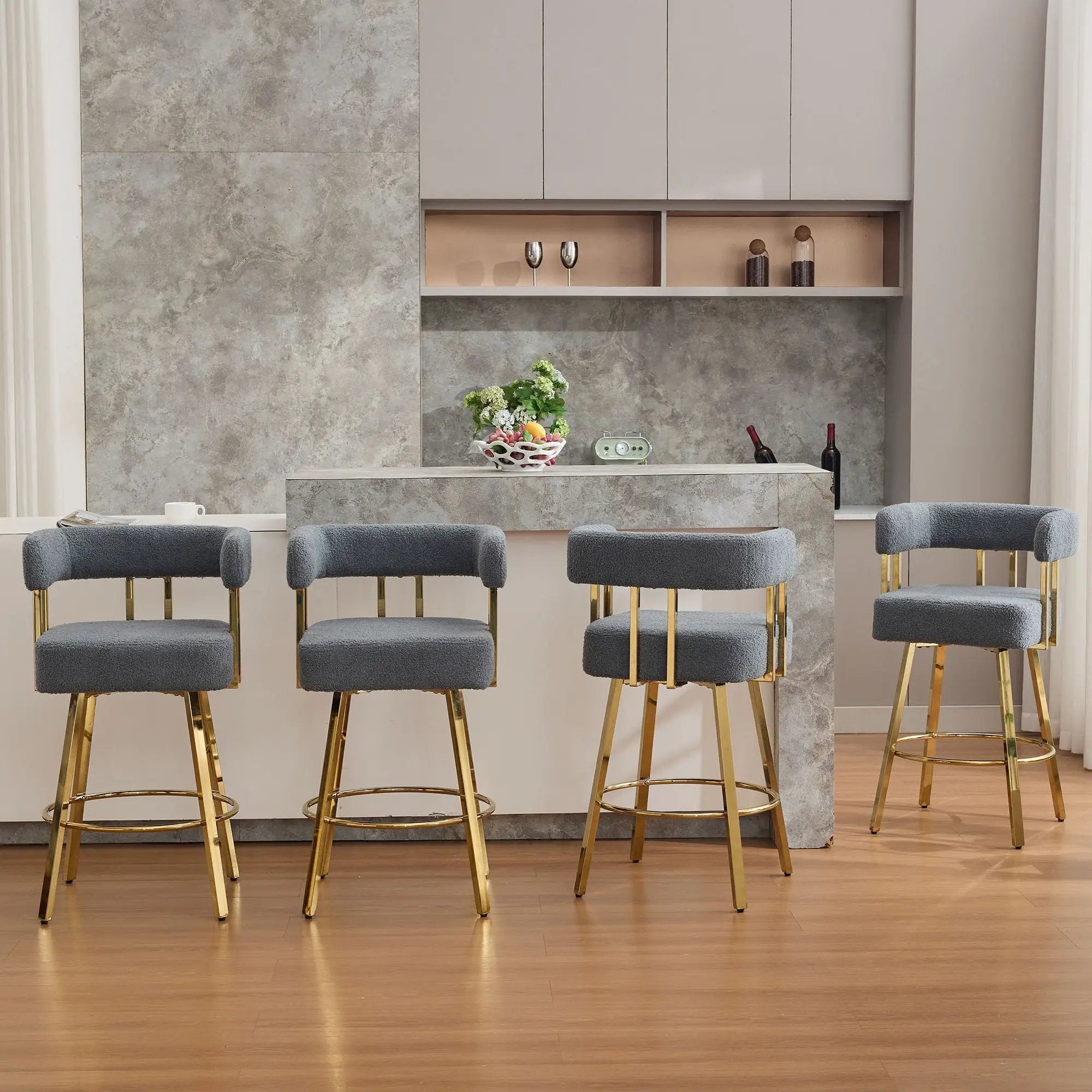Decorative Upholstered Side Chair For Living Room (Set of 2) by Unique Piece Furniture