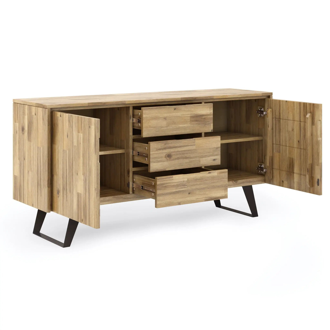 Lowry - Modern Industrial Sideboard Buffet by HouseOfZazla